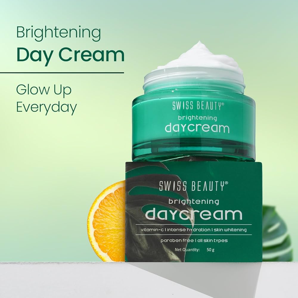 Swiss Beauty Light weight, Non greasy Brightening Day Cream